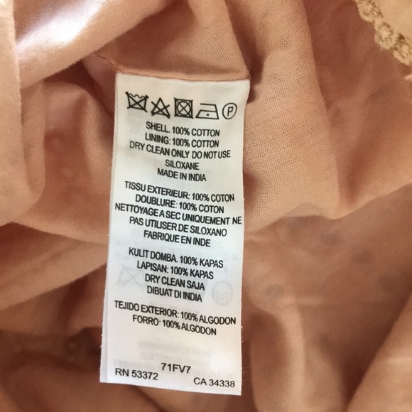 French Connection Eyelet SZ 8 Shift Dress - Picture 9 of 9